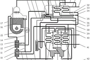 带单效热泵制热功能的直燃型溴化锂吸收式冷水机组