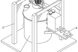 锂电池材料生产用可自动补料的搅拌设备