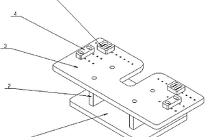 聚合物锂离子电池电阻焊接通用工装结构