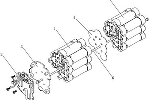 连接可靠的锂电池模组结构