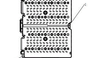 圆柱18650锂离子电池模块连接结构