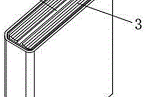 方型锂离子电池快速散热结构
