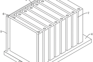 便于散热的磷酸铁锂电池组装置
