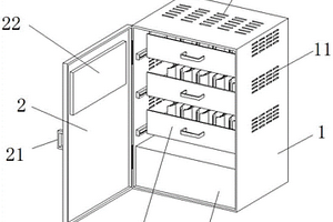 用于锂电池充放电检测的测试柜