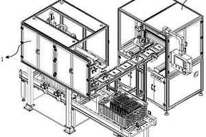 软包锂电池下料喷码一体式设备