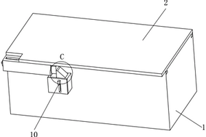 锂电池盒快速打开装置