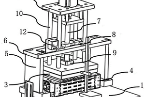 用于锂离子电池模组加压测量的工装
