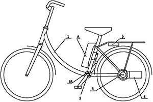 锂电池驱动的助力式自行车