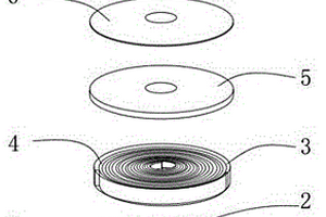 卷绕式锂电池电芯极片结构