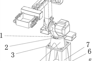 锂电材料自动化生产用机械手底座