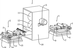 锂离子电池辊压机收卷装置