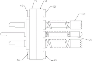 用于锂电池测试的探针组固定装置