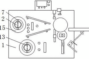 锂离子蓄电池隔膜自动化复合卷绕装置