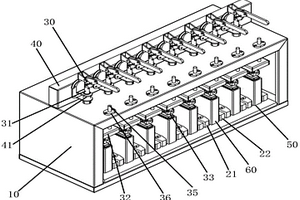 用于方形锂电池测试的分容柜
