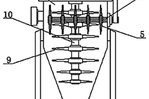 锂离子电池负极材料搅拌齿改进装置