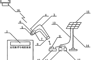 太阳能光伏向扫描器供电的带条形码实用新型专利档案袋