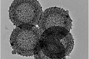 具有大比表面积的空心介孔Ti<sub>4</sub>O<sub>7</sub>@C纳米球的制备方法