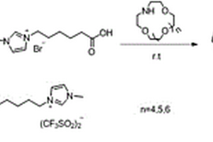 氮杂冠醚功能化离子液体的合成方法