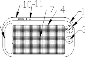 带指南针及定时功能太阳能手机消毒器