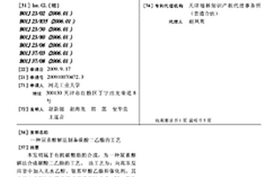 尿素醇解法制备碳酸二乙酯的工艺