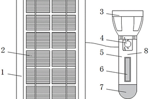 配设有光伏发电的手电筒