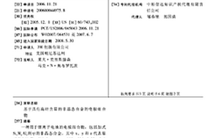 基于具有高硅含量的非晶态合金的电极组合物