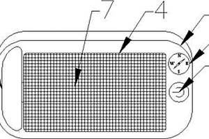 带指南针太阳能手机消毒器