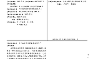 用于高能电池的隔膜和其生产