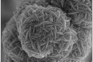 二硫化镍交叉纳米花材料及其制备方法及应用