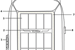 太阳能充电背包