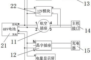 激光清除仪移动电源装置