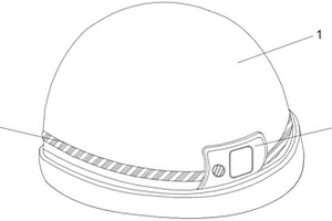 非接触式体温检测功能的特种头盔