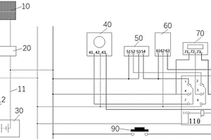 用于泄漏电流在线监测的太阳能供电回路