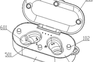 蓝牙耳机无线充电装置