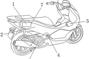 摩托车混合动力系统