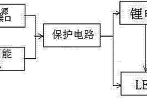 多充型太阳能电池手电电路