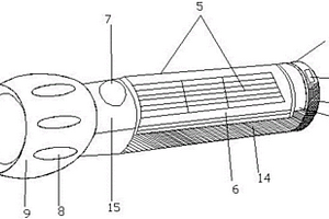 太阳能防摔手电筒