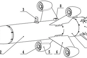 四涵道推进式小型导弹
