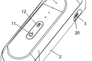 配套USB蒸汽按摩眼罩的带有充电功能的开关