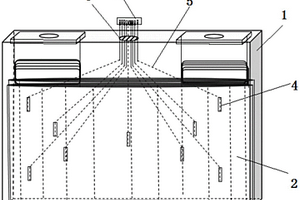 方形电池原位采集结构