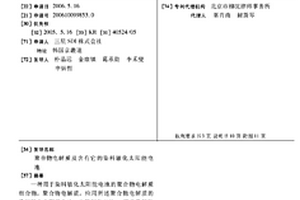 聚合物电解质及含有它的染料敏化太阳能电池