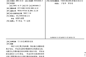 引入多孔薄膜的电池