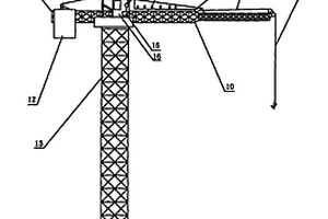 风力发电系统应用于建筑塔式起重机上的照明装置