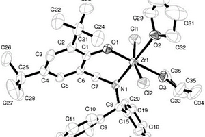 N，O-双负离子配位的锆金属化合物及其制备方法和应用