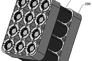 圆柱型电池包模块固定工具包及其更换电池芯的方法