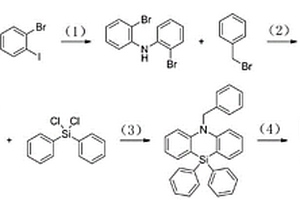 10,10-二苯基硅杂吖啶的制备方法