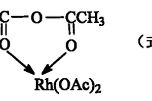 醋酸酐铑配合物及其制备方法与应用