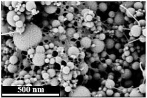 织物状碳包覆二氧化硅复合材料和应用