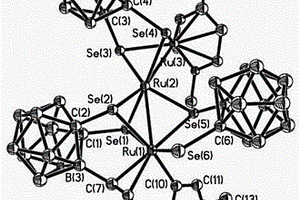 富含硼的有机金属钌化合物晶体及其制备方法