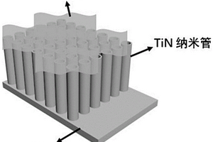 WS<Sub>2</Sub>纳米片修饰的TiN纳米管阵列复合材料及其制备方法